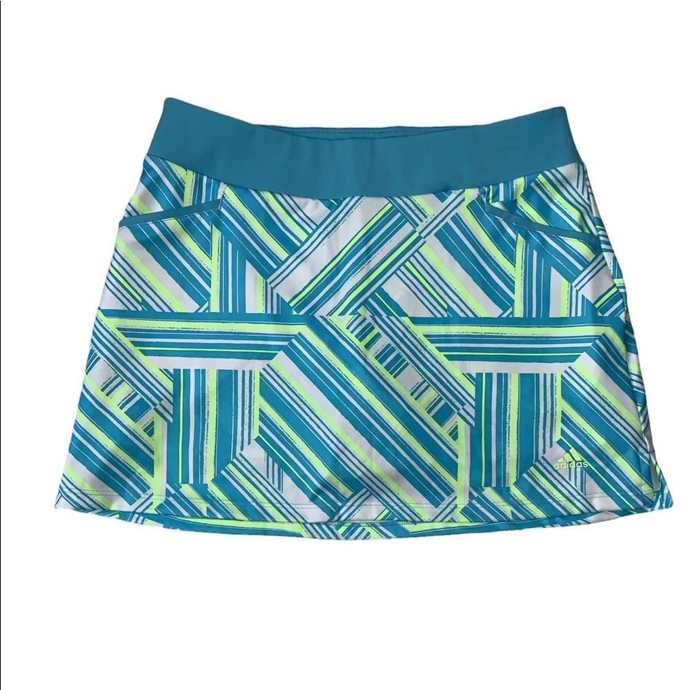Adidas Girls Print Golf Skort NWT Sz M‎